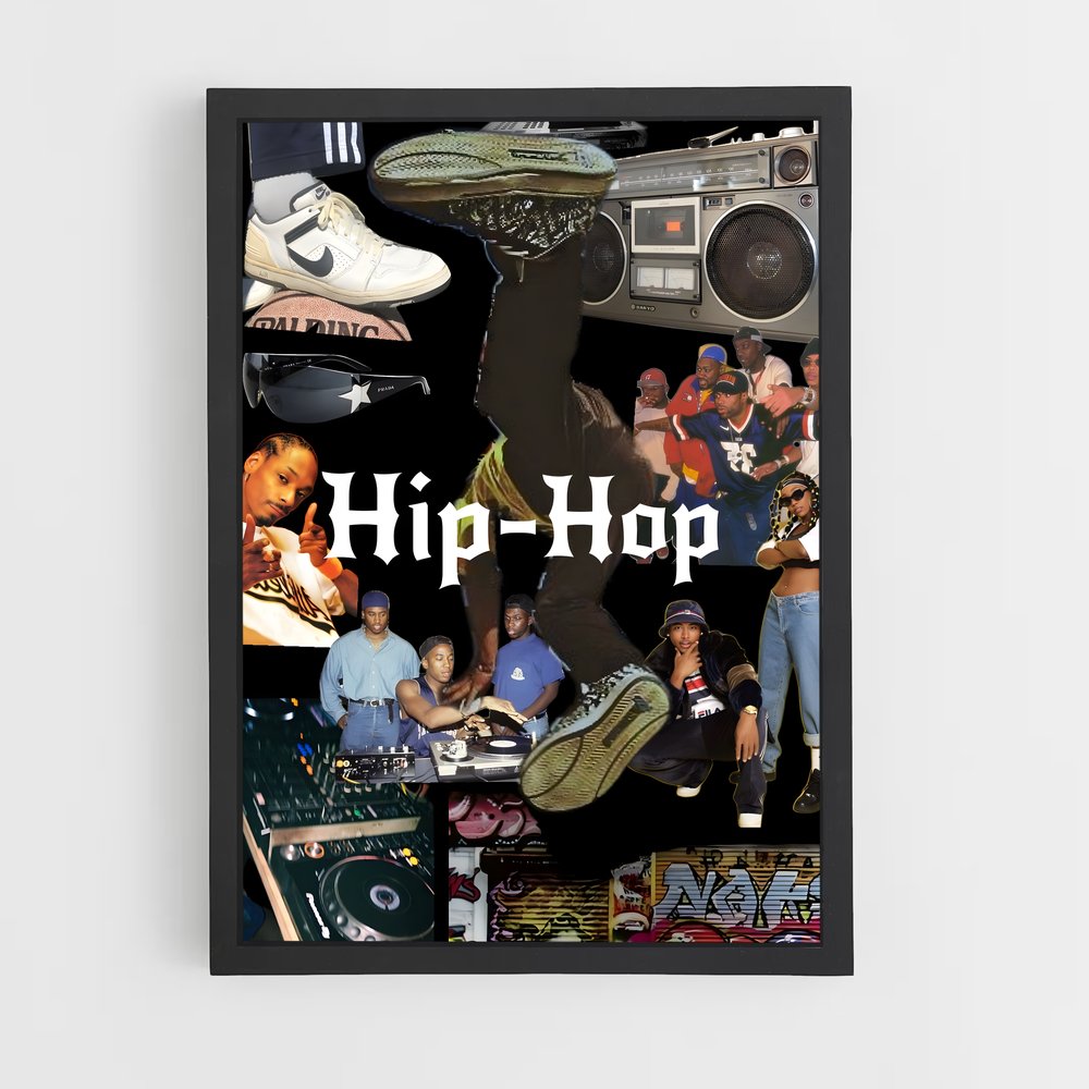 Poster Hip Hop Fusion – affiche Danse (vue 2)